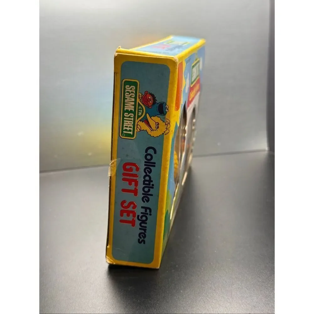 Vintage Sesame Street Muppets Collectible Figures Gift Set Tara Toy Corp/NIB